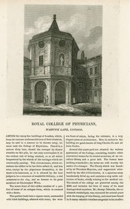 The Old College of Physicians in Warwick Lane by English School