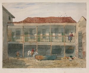 The Old George Inn, Snow Hill by English School