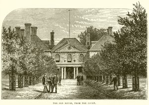 The Old House, from the Court by English School