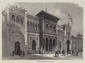 The Paris Exhibition, the Spanish Pavilion by English School