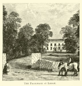 The Parsonage at Lissoy by English School