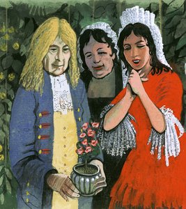 The Pelargonium triste variety of Geranium was very popular in the 17th and 18th centuries by English School