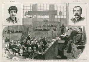 The Pimlico Poisoning Case, the Cross-Examination of Mr Bartlett by Mr Edward Clarke QC by English School