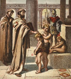 The Pope and the Saxon Children