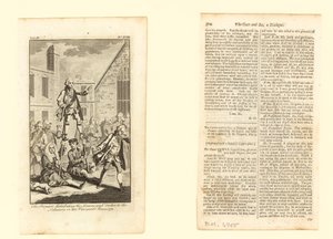 The Premier Distributing the Loaves and Fishes to the Labourers in his Vineyard, 9 May 1772 by English School