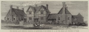 The Princess Alice Memorial Hospital at Eastbourne, to be opened today by the Prince and Princess of Wales (engraving) by English School