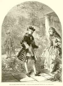 Princess Amelia Attempting a Reconciliation Between George III and Lord Bute by English School