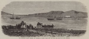 The Proposed Canal across the Isthmus of Suez, Suez and the Red Sea, South of the Isthmus (engraving) by English School