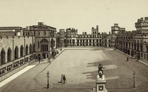 The Quadrangle Windsor Castle by English School