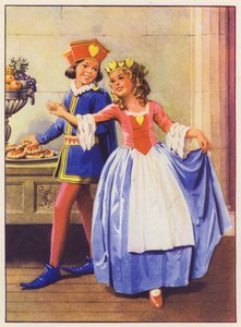 The Queen of Hearts and the Jack of Hearts by English School
