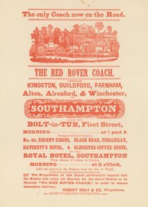 The Red Rover Coach by English School