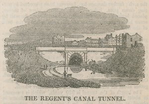 The Regents Canal Tunnel, Islington, London by English School
