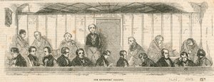 The Reporters Gallery at the House of Commons, Westminster, London