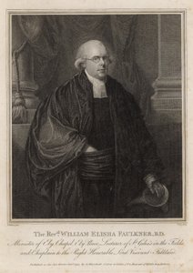 The Reverend William Elisha Faulkner, Minister of Ely Chapel, Ely Place, London by English School