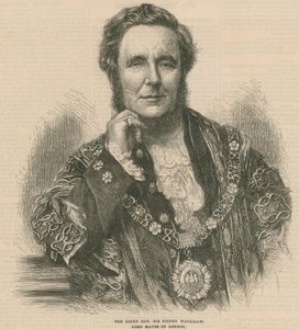 The Right Honourable Sir Sydney Waterlow, Lord Mayor of London by English School