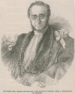 The Right Honourable Thomas Challis, MP, Lord Mayor of London by English School