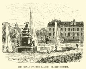 The Royal Summer Palace, Drottningholm by English School