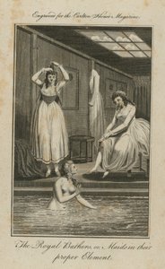 The Royal Bathers by English School