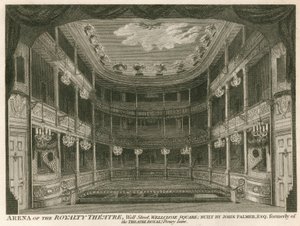 The Royalty Theatre, Well Street, Wellclose Square, London by English School