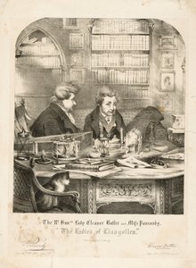The Rt. Hon. Lady Eleanor Butler and Miss Ponsonby, 