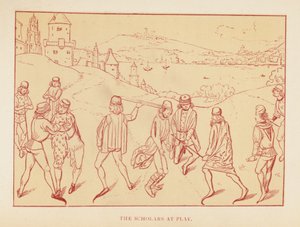 The Scholars at Play by English School