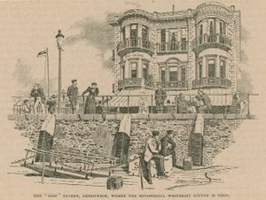 The Ship Tavern, Where the Ministerial Whitebait Dinner is Held by English School