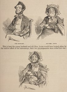 The Simple History of a Portrait, from Punch, or the London Charivari, Vol. 33 by English School