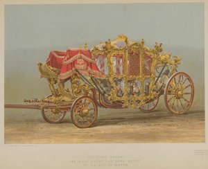 The State Coach of the Right Honourable The Lord Mayor of London by English School