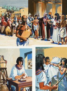 The Story of Joseph by English School
