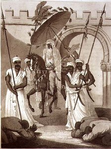The Sultan of Morocco Coming out to Give Audience, pub. by Henry Colburn