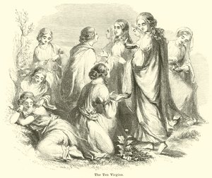 The Ten Virgins by English School