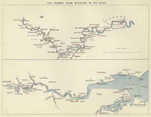 The Thames from Windsor to the Nore by English School