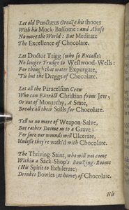 The Translator, to every individual man...in the due praise of divine chocolate, from 