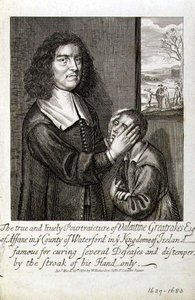 The True and Lively Caricature of Valentine Greatrakes Esq.