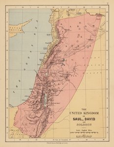 The United Kingdom of Saul, David and Solomon by English School