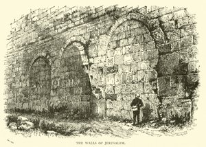 The Walls of Jerusalem by English School