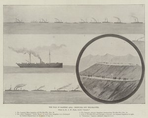 The War in Eastern Asia, Sketches off Wei-Hai-Wei by English School