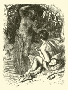 The Water Nymph Appearing to the Shepherd by English School