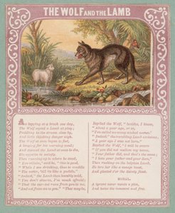 The Wolf And The Lamb by English School
