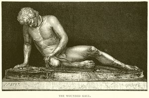 The Wounded Gaul by English School