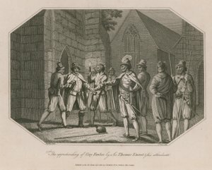 The Apprehending of Guy Fawkes by Sir Thomas Knevet and His Attendants by English School