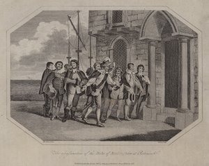 The Assassination of the Duke of Buckingham at Portsmouth by English School
