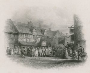 The Birthplace of Shakespeare with Garrick