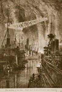 The Building of the Ships: Night Work in One of Britain