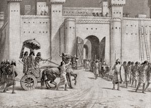 The Capture of Damascus in 732 BC by Tiglath-Pileser III