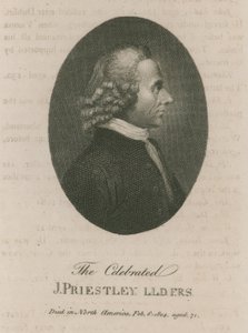 The Celebrated Joseph Priestley by English School