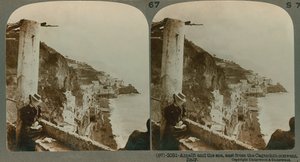 The Coast of Amalfi and the Bay of Salerno from a Converted Convent, a Stereoscopic View
