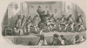 The Coloured Opera Troupe at the Oxford Street Gallery by English School