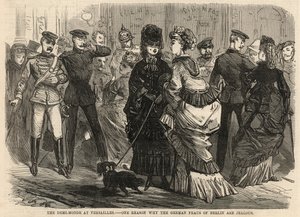 The Demi-Monde at Versailles by English School