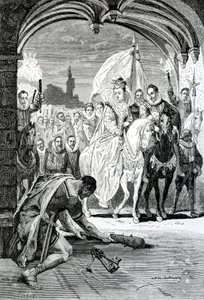 The entrance of Queen Elizabeth at Kenilworth Castle